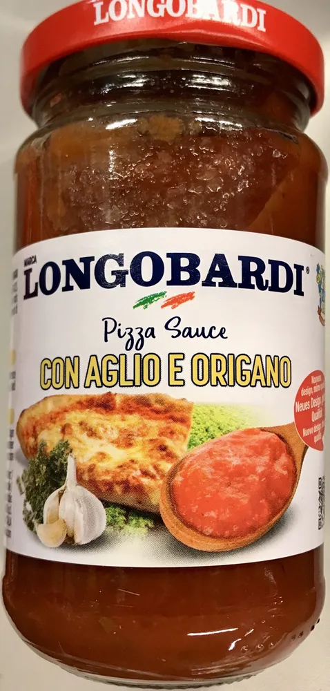 Pizza sauce con aglio e origano