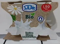 Yogurt intero bianco da agricoltura biologica