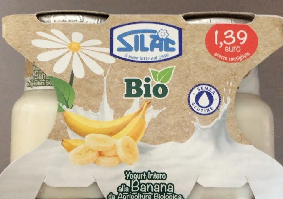 Yogurt intero alla banana