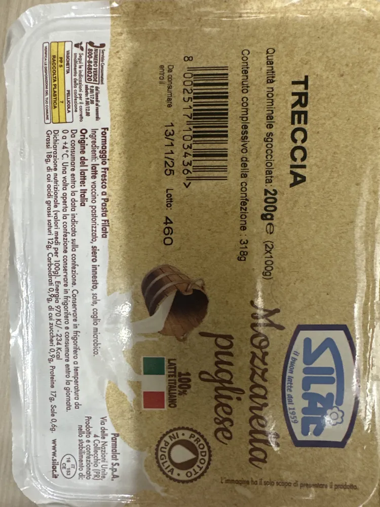 Treccia - Mozzarella Pugliese