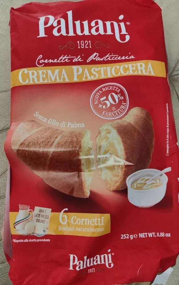 Cornetti di Pasticceria - Crema Pasticcera
