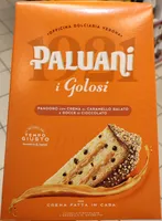 Pandoro con crema al caramello salato
