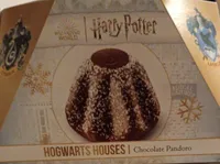 Pandoro ricoperto al cioccolato Harry Potter