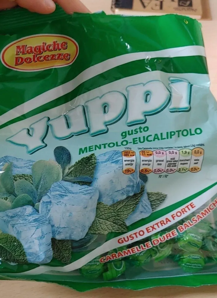 Yuppi gusto mentolo eucaliptolo