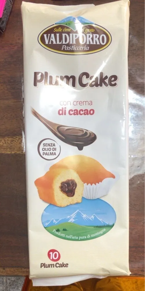 Plumcake crema cacao