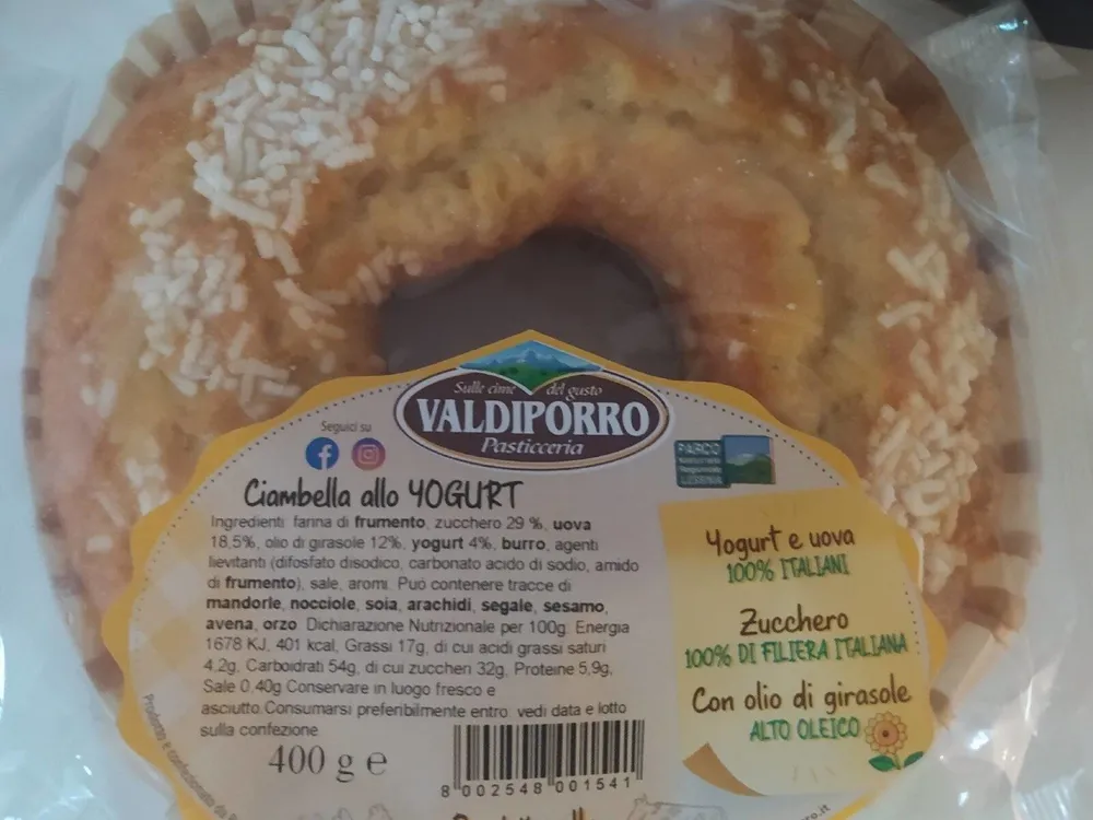 ciambella allo yogurt