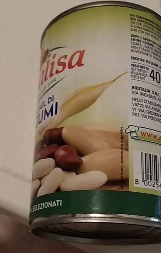 Cocktail di legumi Annalisa