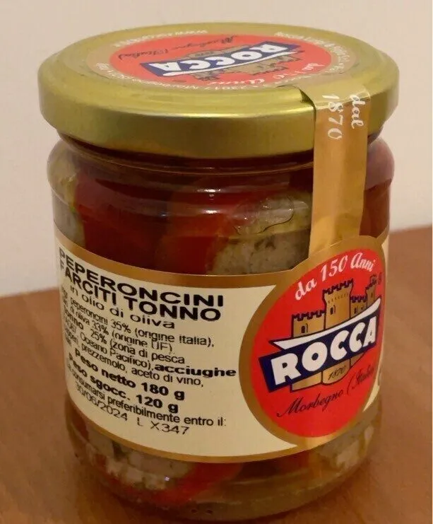 Peperoncini Farciti Tonno in olio di oliva