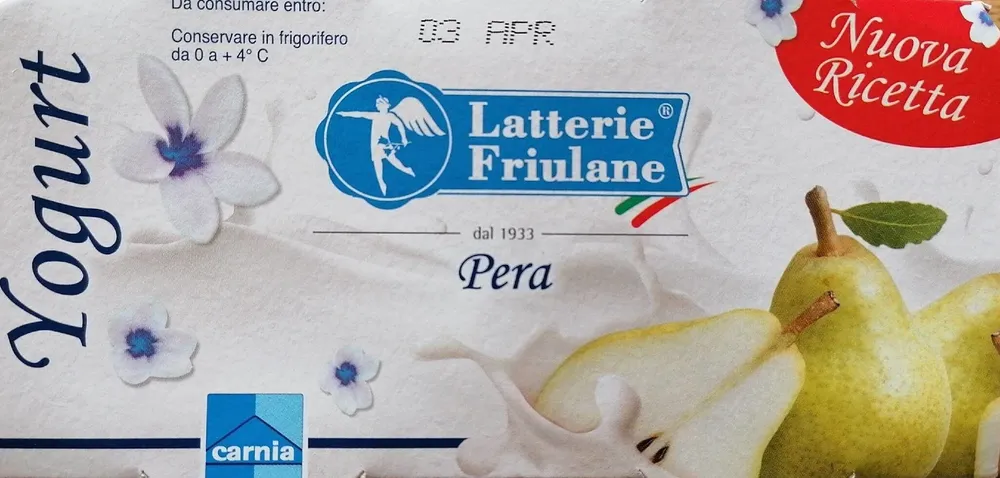 Yogurt alla pera
