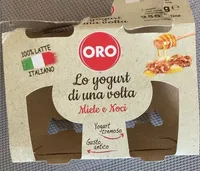 lo yogurt di una volta, miele e noci