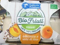 Yogurt albicocca e semi di lino