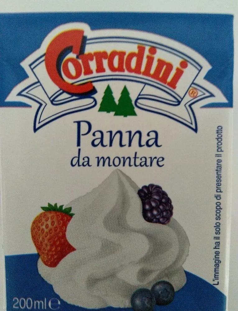 Panna da montare