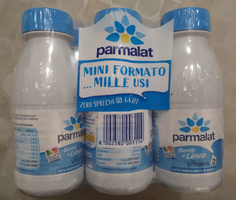 Latte parzialmente scremato UHT