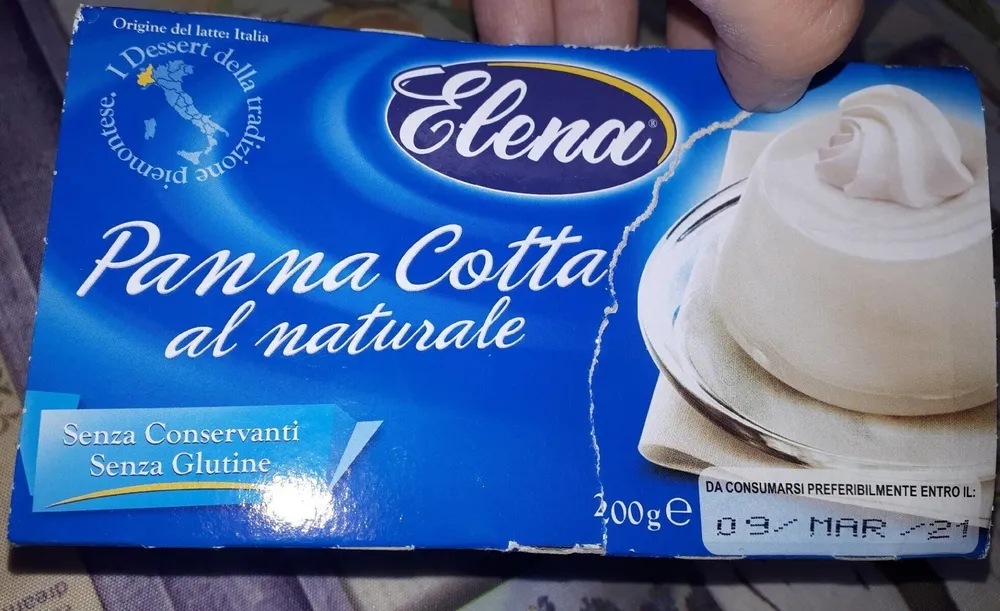 Panna cotta al naturale