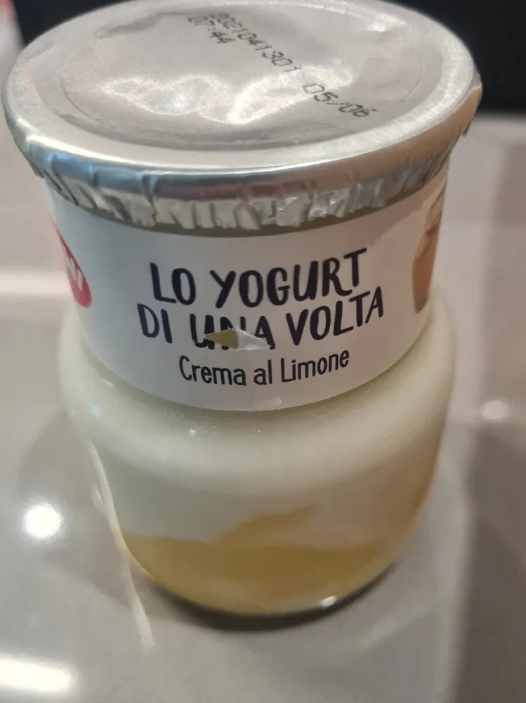 Lo yogurt di una volta crema al limone