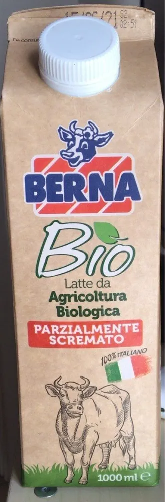 Latte da agricoltura biologica