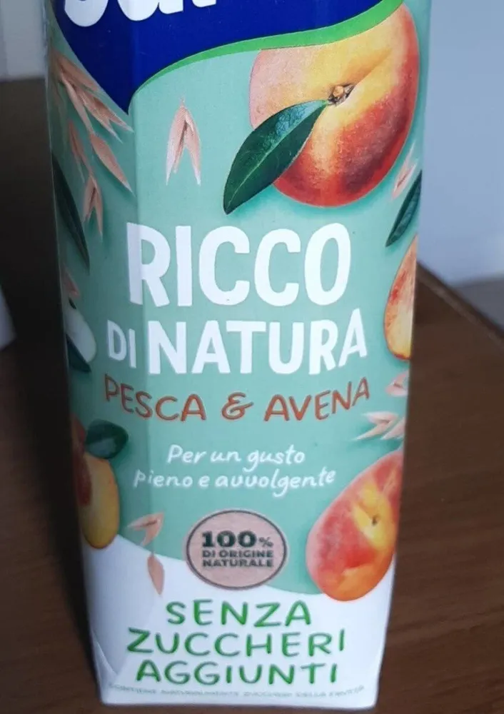 Ricco di natura pesca e avena