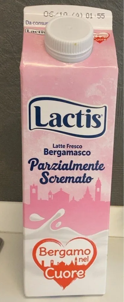 Latte parzialmente scremato