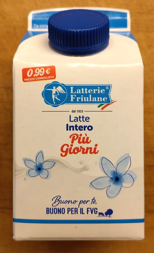Latte interi piu giorni
