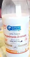 Latte fresco parzialmente scremato