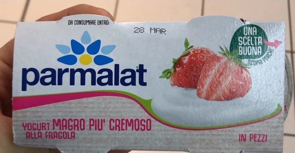 Yogurt magro alla fragola
