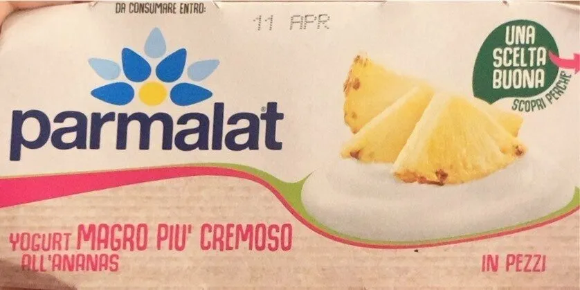 Yogurt magro più cremoso Ananas