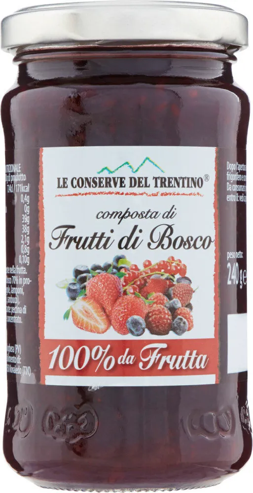Composta di frutti di bosco da frutta