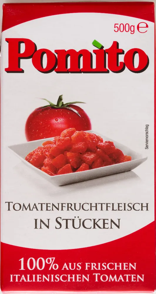 Pomito Tomatenfruchtfleisch in Stücken
