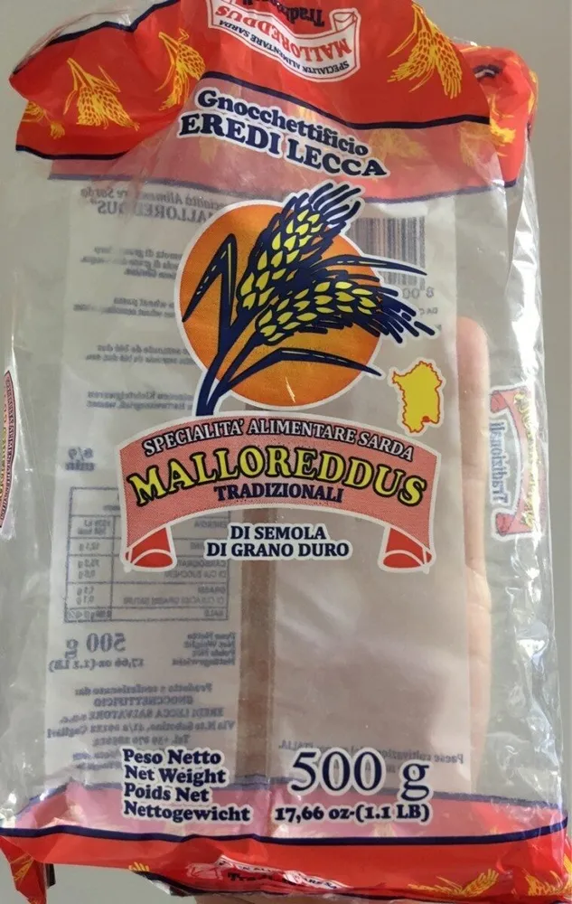 Malloreddus tradizionali