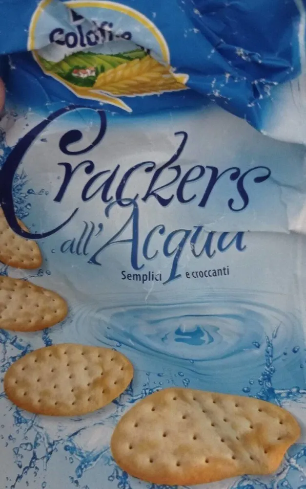 Crackers all'acqua