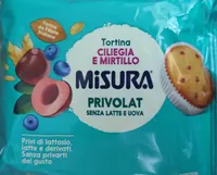 Tortino ciliegia e mirtillo