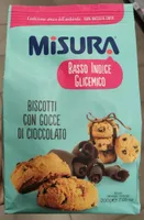 Biscotti con gocce di cioccolato