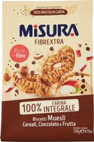 Misura Fibre Extra Biscotti Integrale Muesli