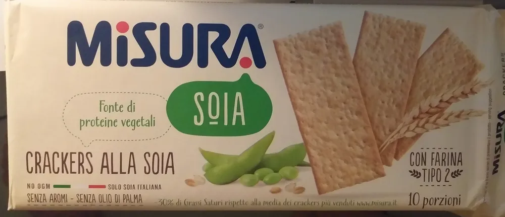 Crackers alla soia