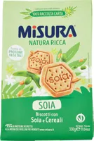 Natura ricca soia biscotti con soia e cereali