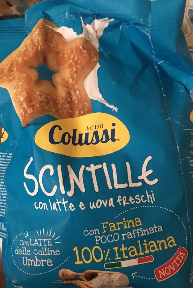 Scintille con latte e nova freschi