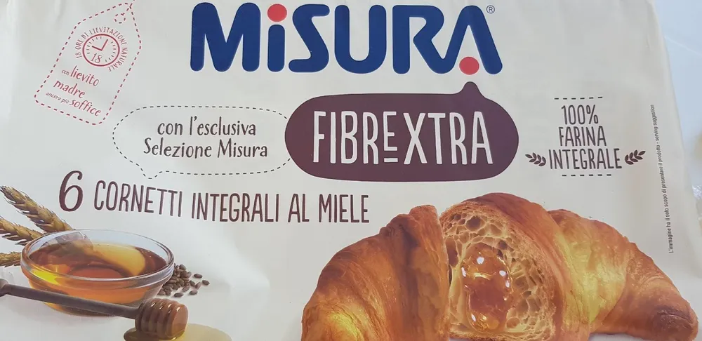 Cornetti integrali al miele