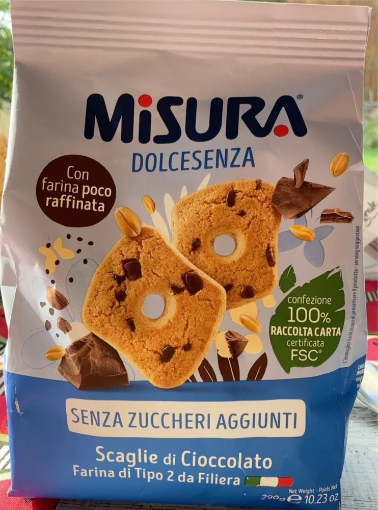 Frollini con sceglie di cioccolato