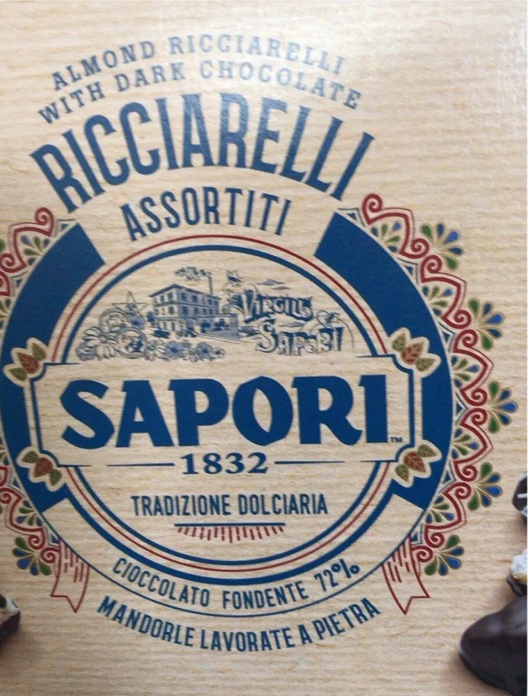 Ricciarelli cioccolato fondente