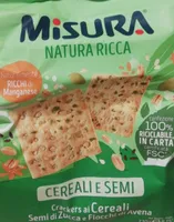 Crackers ai Cereali Semi di Zucca e Fiocchi di Avena