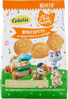 Gatti biscotti al latte fresco e cereali