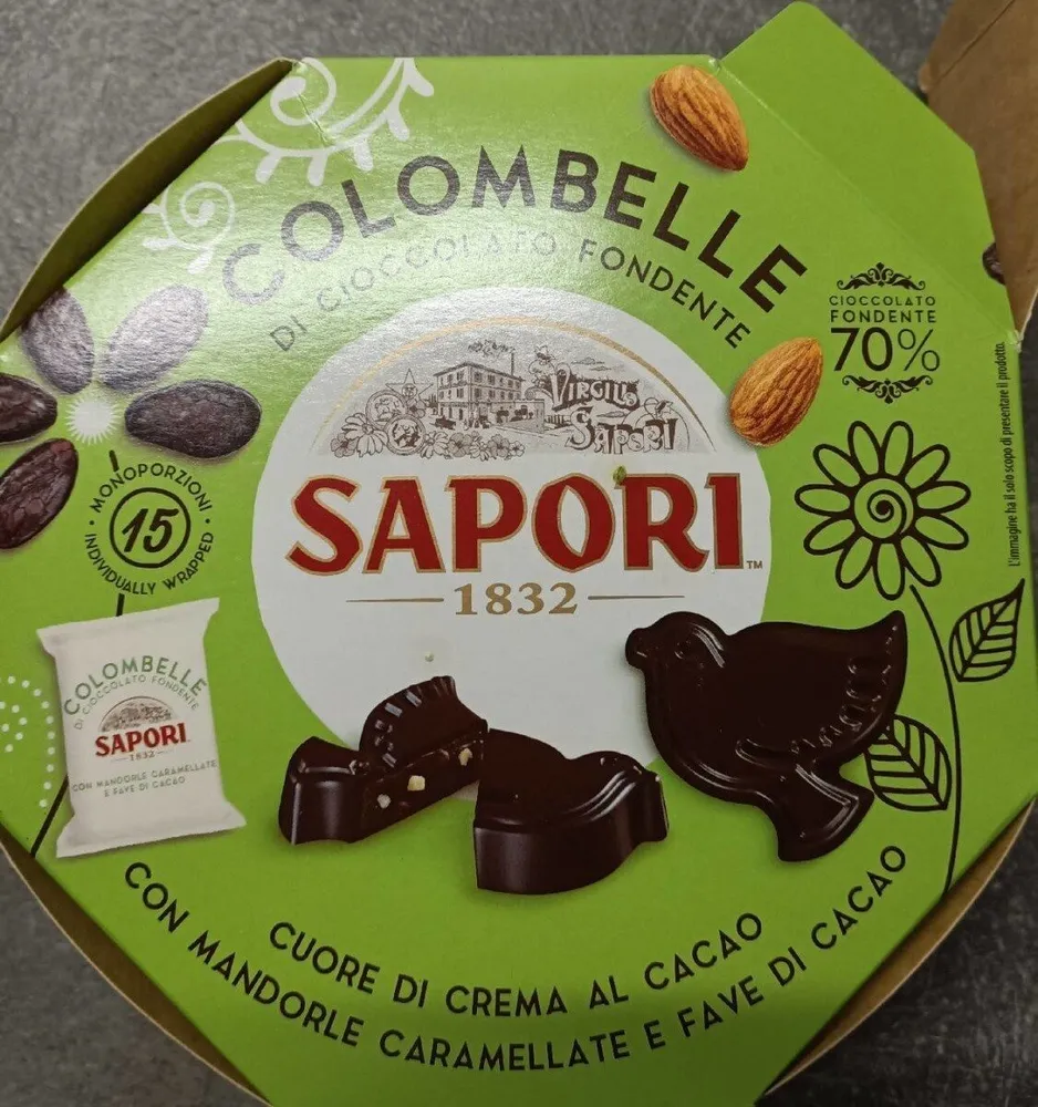 Colombelle di cioccolato fondente