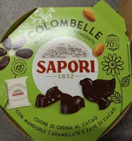Colombelle di cioccolato fondente