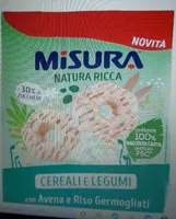 Biscotti cereali e legumi con avena e riso