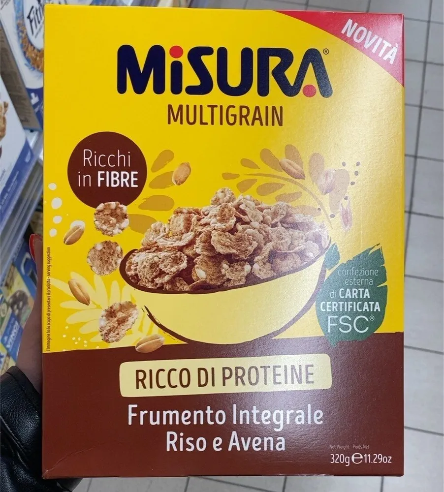 Frumento integrale riso e avena