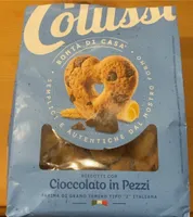 Biscotti con cioccolato in pezzi