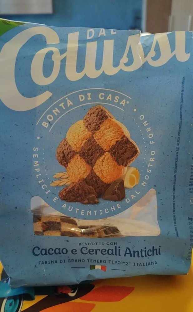 Biscotti cacao e cereali antichi