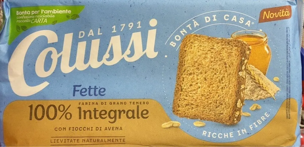 Fette biscottate integrali