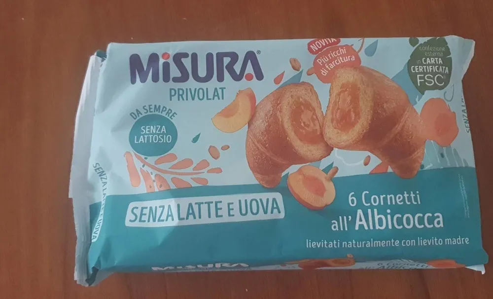 Misura Privolat - Cornetti all'albicocca