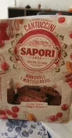 Cantuccini  mandorle e mirtilli rossi